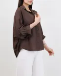 شومیز بغل چین G00933 - 4