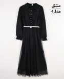 پیراهن کمربند مرواریدی G00210 - Image 16