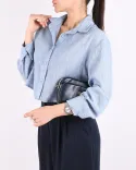 شومیز کراپ مایلا W00258 - 2