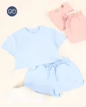 ست نیم تنه شورتک Y00830