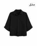 شومیز آستین کیمونو G01180 - 8