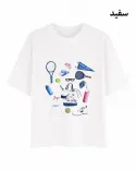 تیشرت طرح G00970 TENNIS - 5