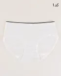 شورت سفید مشکی Y00599 - 5