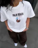 تیشرت G00850  PALM BEACH
