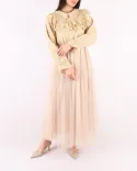 پیراهن کمربند مرواریدی G00210 - Image 15