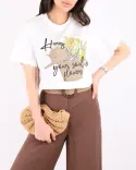 تیشرت G00826 HONEY