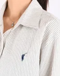 شومیز راه راه G00784 polo - 2