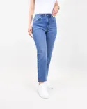 شلوار جین کراپ G00981 - 1