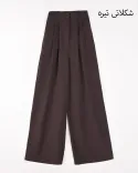 شلوار کرپ باربی درناز G01162 - 4