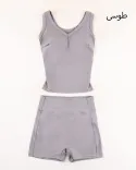 ست تاپ شورتک Y00575 NANO - 6