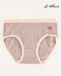 شورت کرم قهوه ای Y00626 - 5