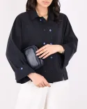 شومیز پشت دکمه G00841 - 3
