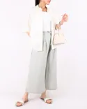 شلوار واید نوژا W00254 - 8