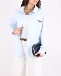 شومیز لینن گلدوزی G00941