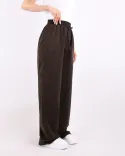 شلوار سیلک کمرکش G01104 - 3