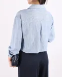 شومیز کراپ مایلا W00258 - 4