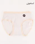 شورت کرم قهوه ای Y00626 - 1