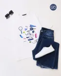 تیشرت طرح G00970 TENNIS - 3