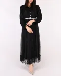 پیراهن کمربند مرواریدی G00210 - Image 5