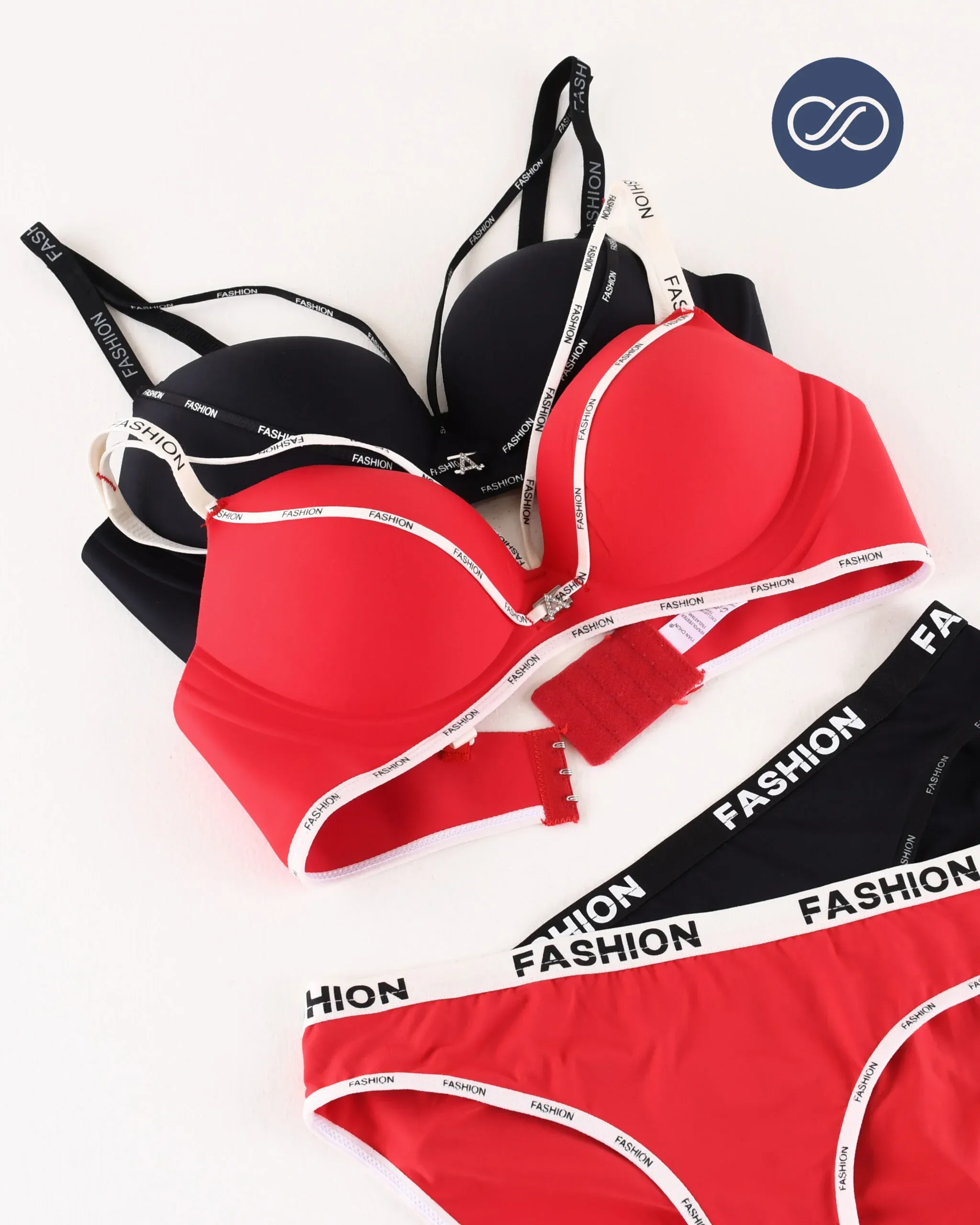 ست سوتین هارنس Y00584 FASHION