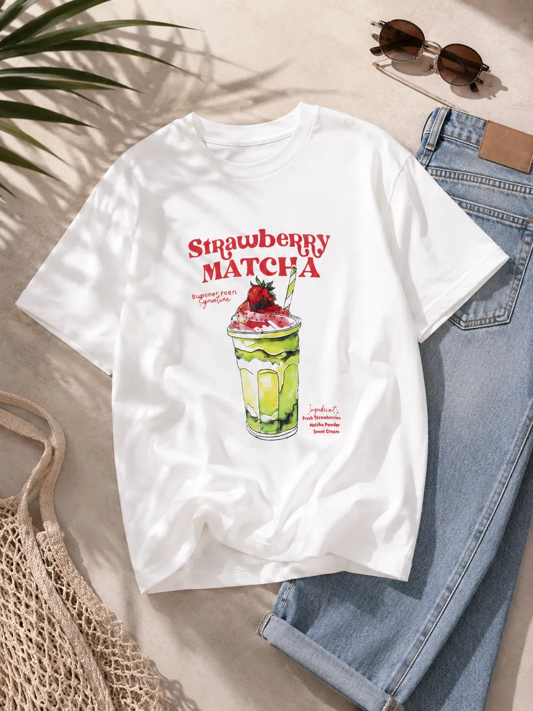 تیشرتG00848 Matcha