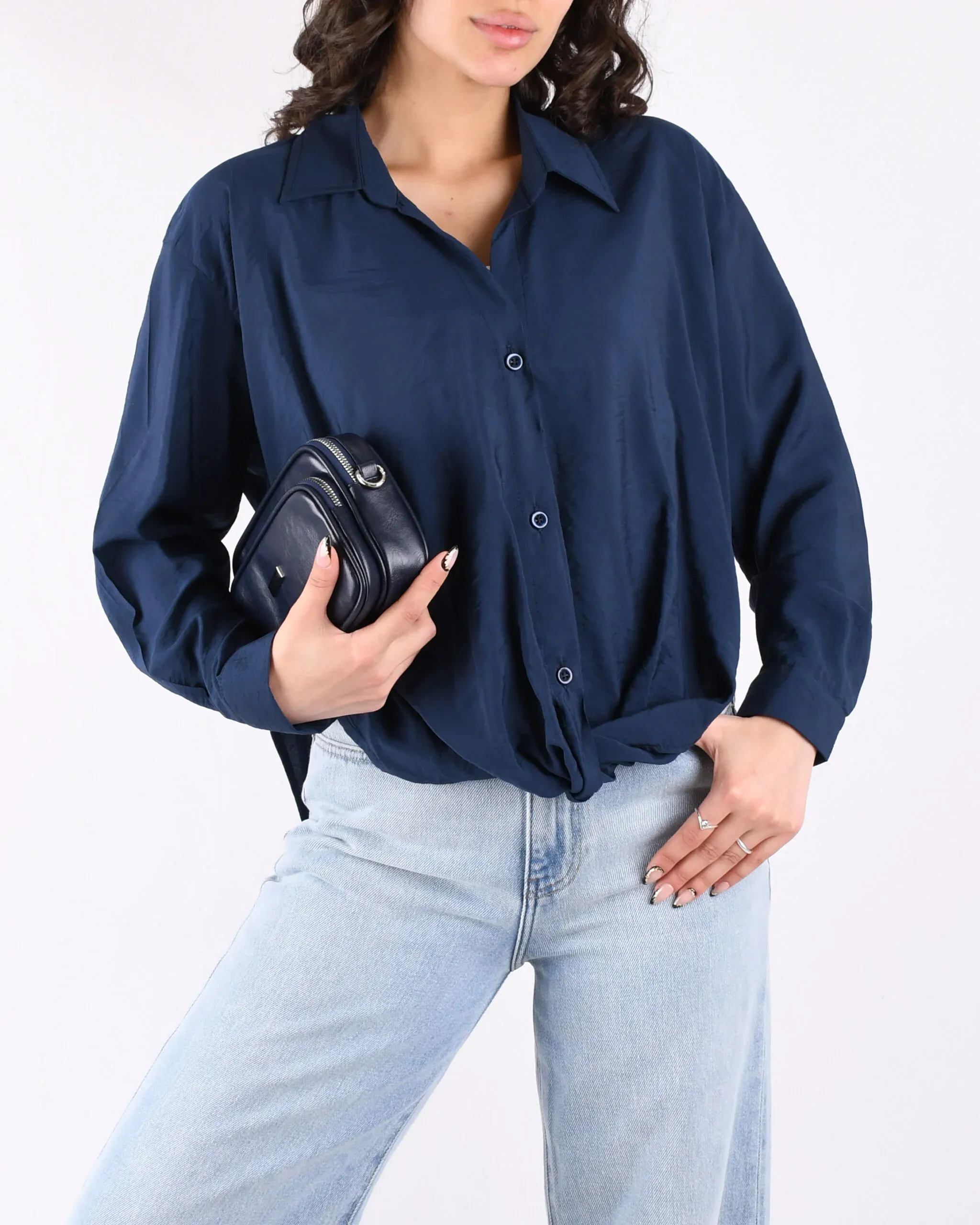 شومیز گره ای ساده G00771