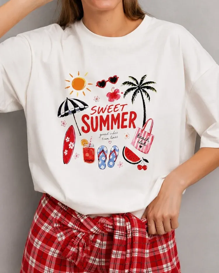 تیشرتG00895 SUMMER